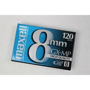 Maxell 8MM Camcorder Videotape (105.6M) GX-MP (NIB - US SELLER)